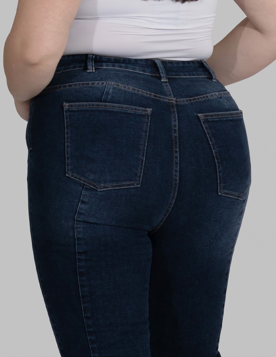 Jeans straight para mujer 6