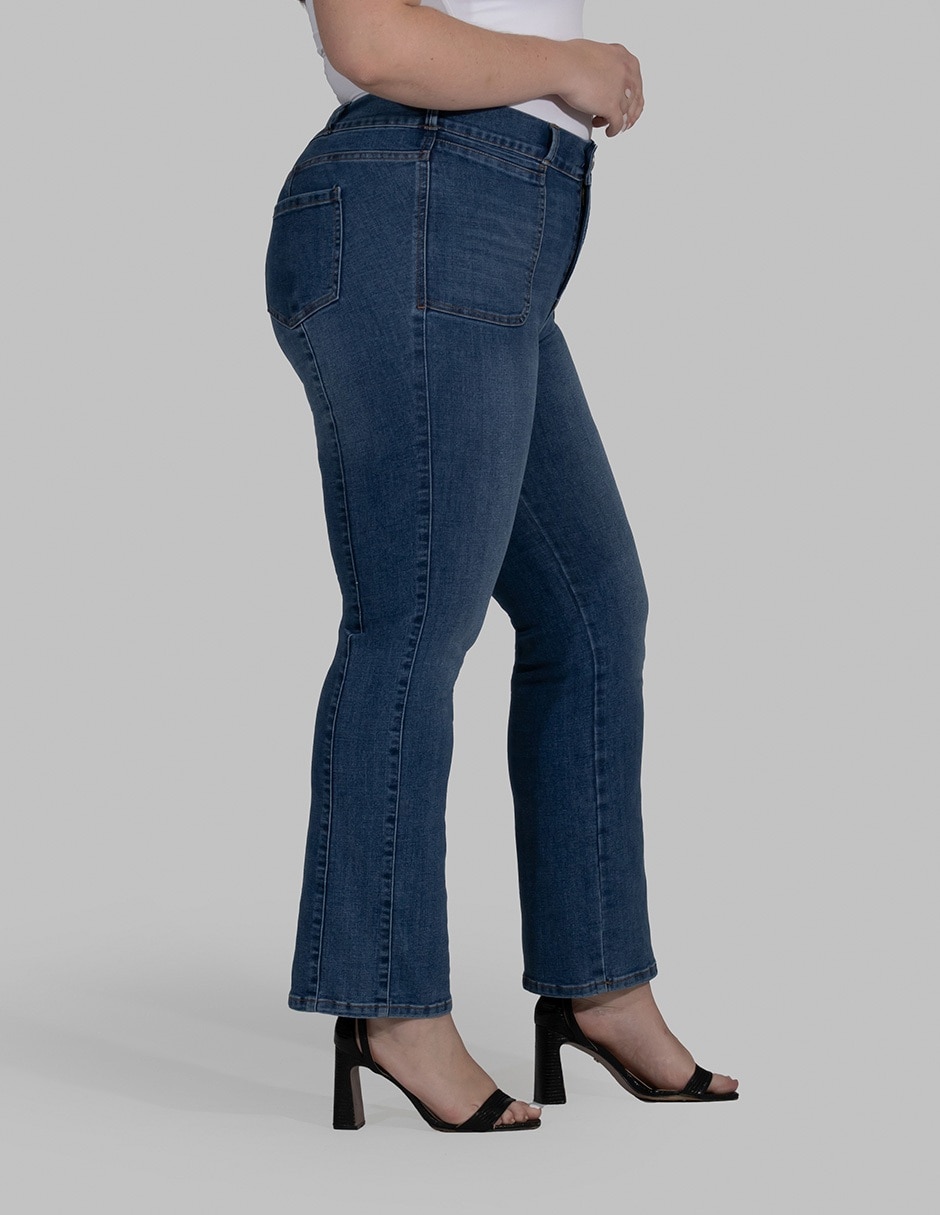 Jeans straight para mujer