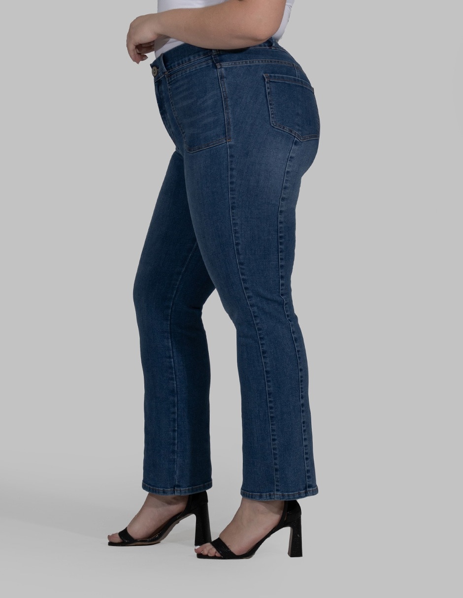 Jeans straight para mujer