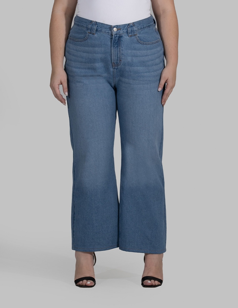 Jeans wide leg para mujer