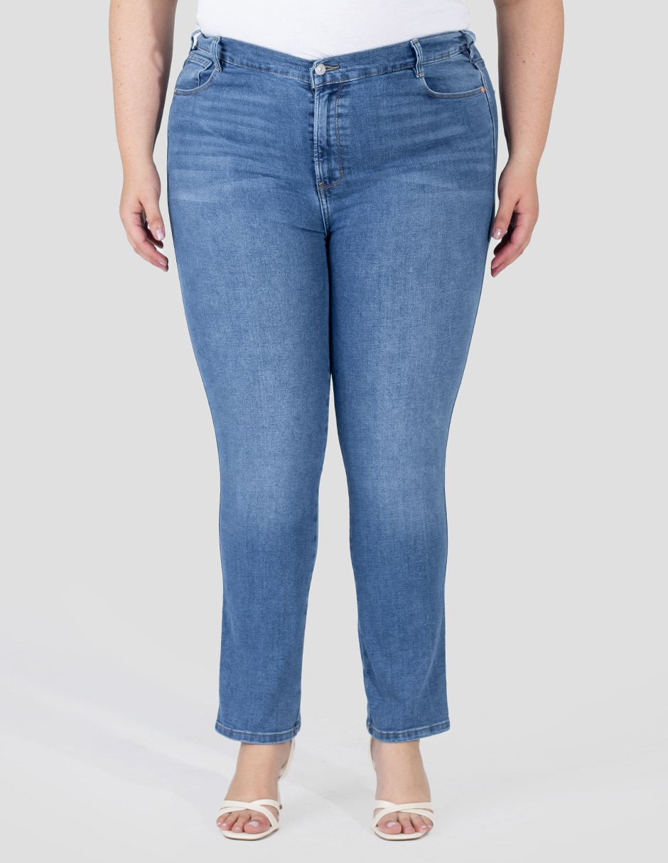 Jeans skinny cintura media para mujer Jeans skinny cintura media para mujer