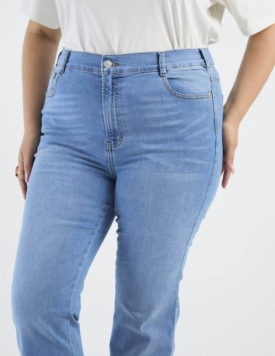 Jeans amplio para mujer 5