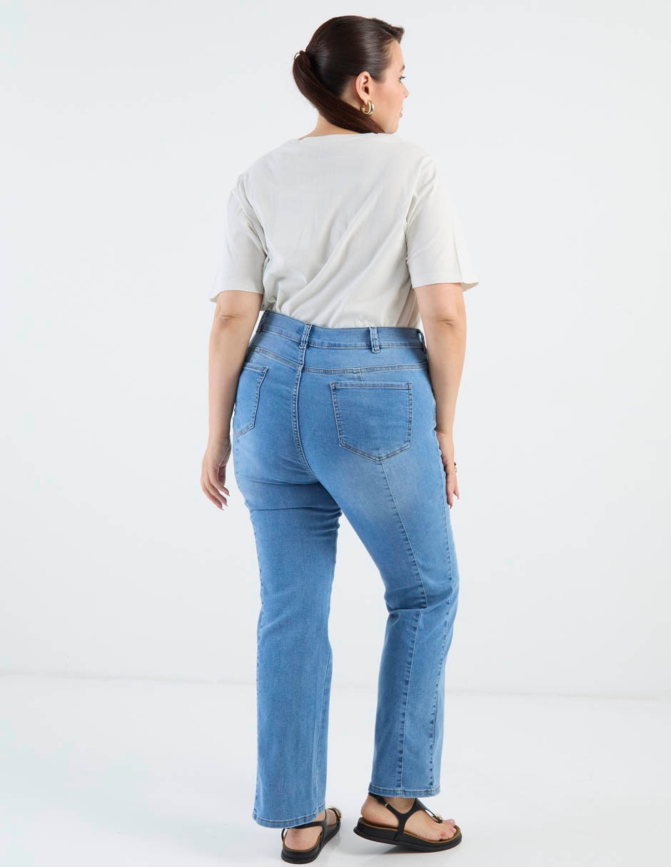 Jeans amplio para mujer 6