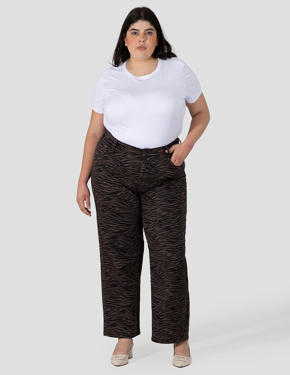 Pantalón straight para mujer 2