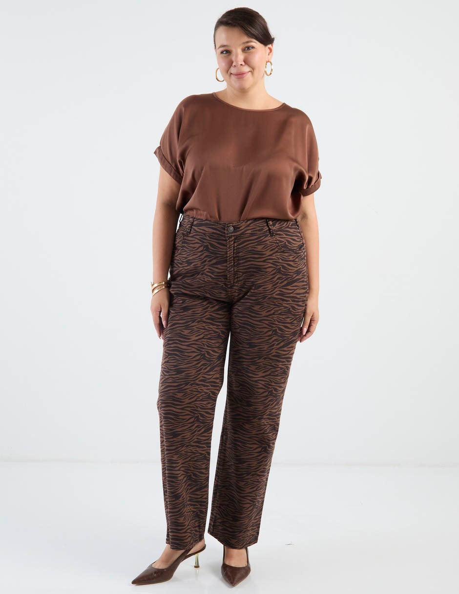 Pantalón straight para mujer