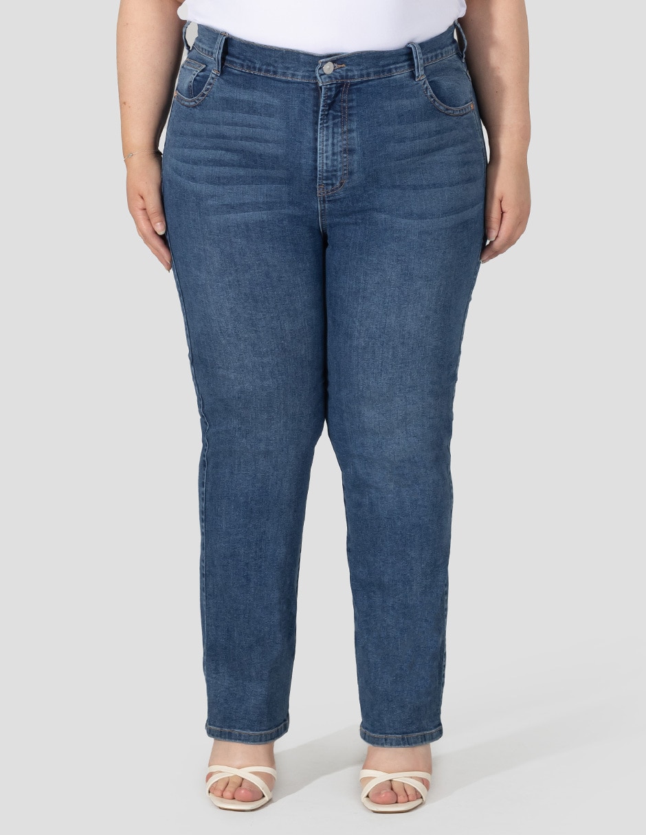 Jeans straight para mujer
