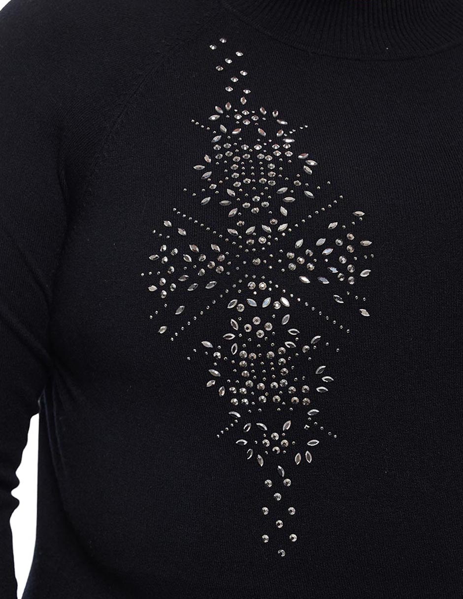 Suéter cuello alto para mujer 2