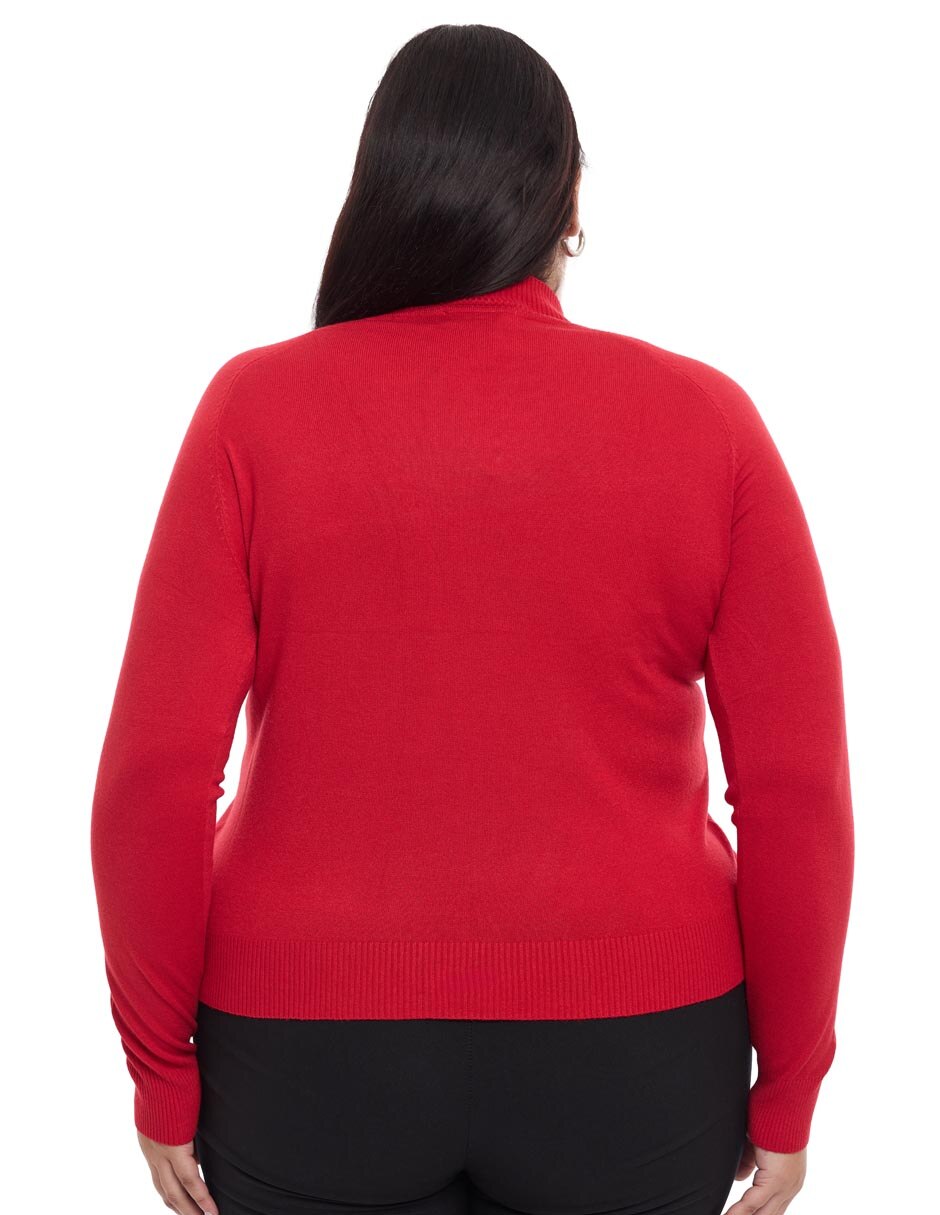 Suéter cuello alto para mujer 2