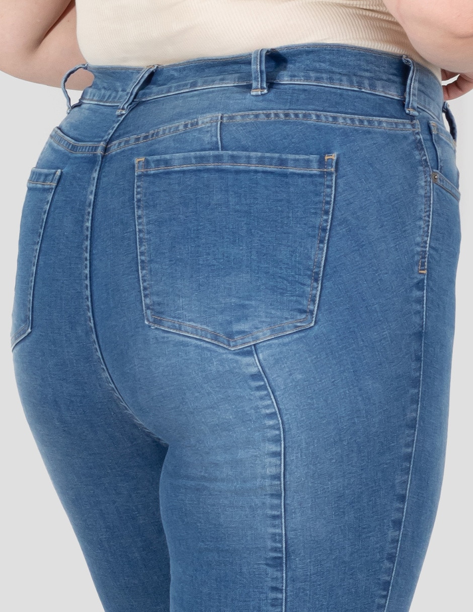 Jeans straight para mujer 3