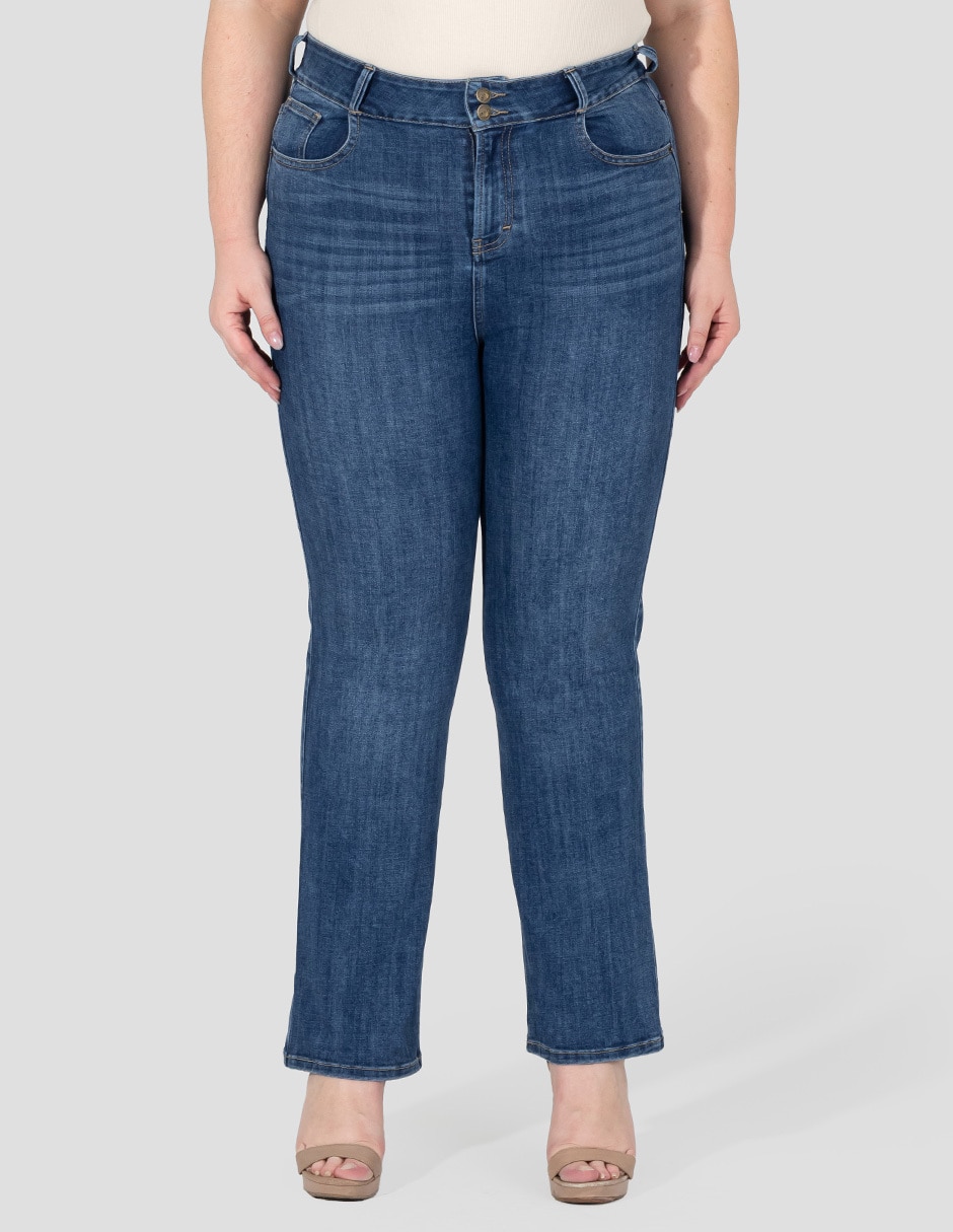 Jeans straight para mujer