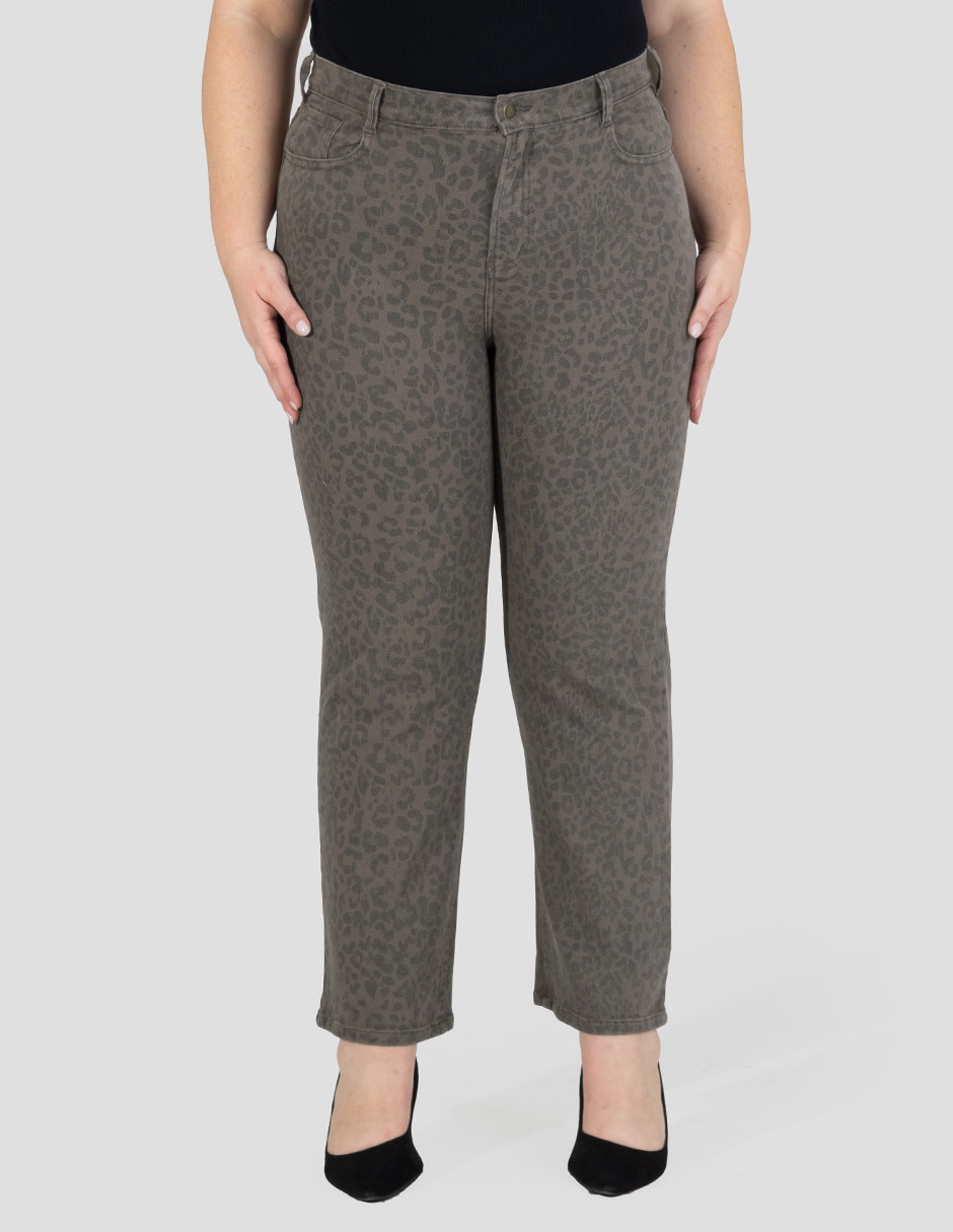 Jeans straight cintura alta para mujer Jeans straight cintura alta para mujer